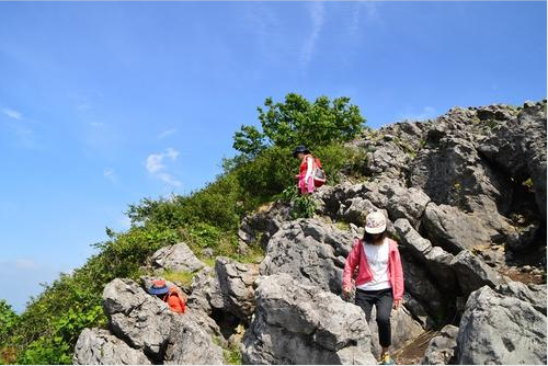 南岩峰原称龙眼峰,龙岩峰,相传与大冶方向的龙角山统称龙山,南岩峰是