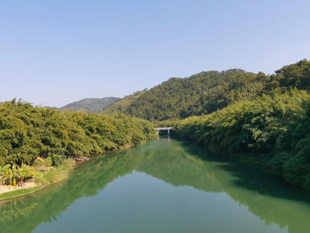 古水河行走广宁古水河郊野径穿越十里竹海竹筏领略沿途山河风光估计你