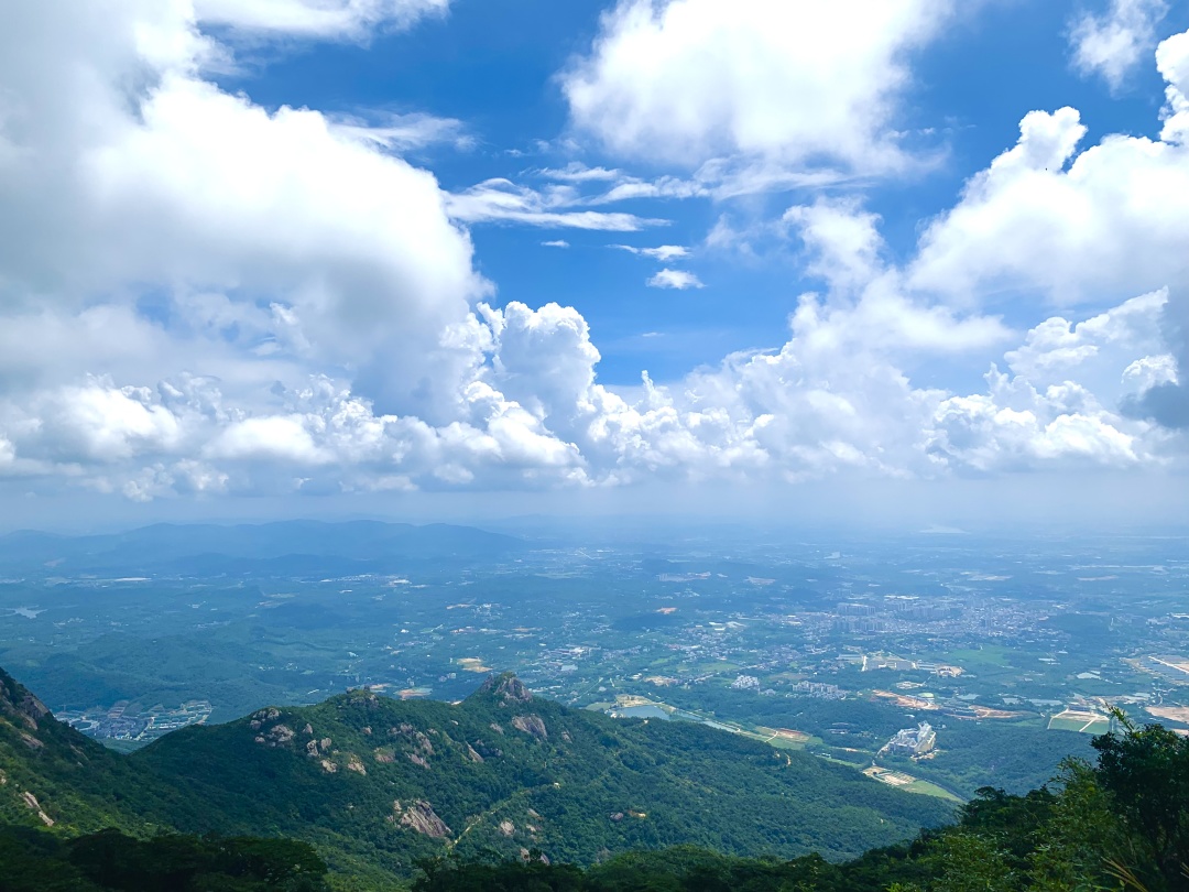 罗浮山广东四大名山惠州罗浮山洞天福地祈福飞云顶1296m